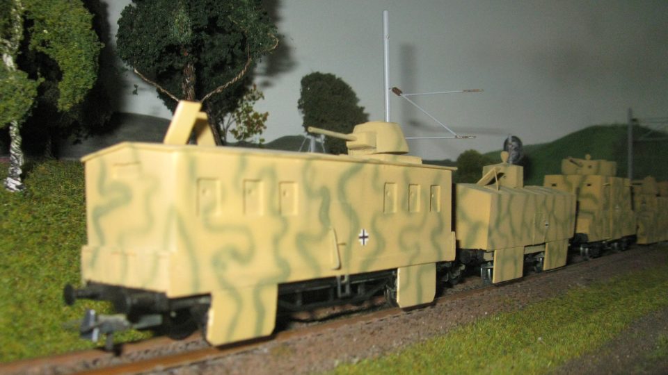 Modely historické vojenské železnice
