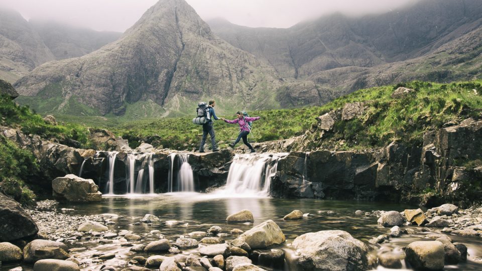 Na treku na Skye