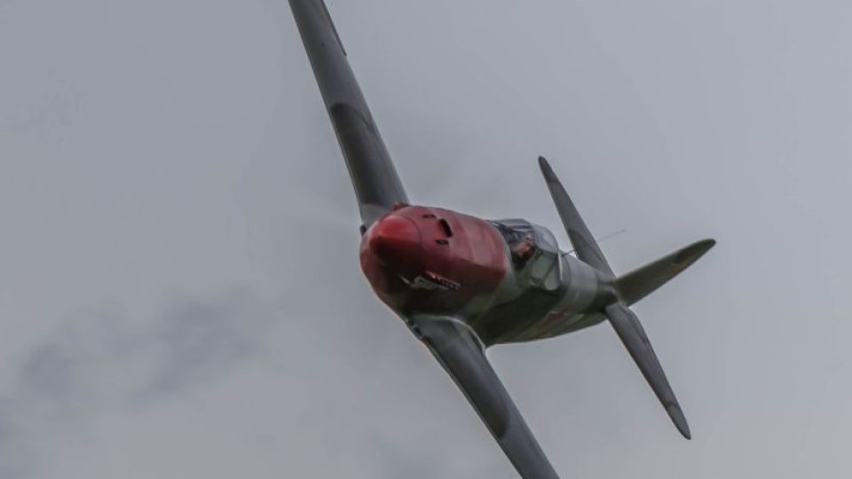 Ladislav Ábel si postavil repliku ruské stíhačky Jak-3