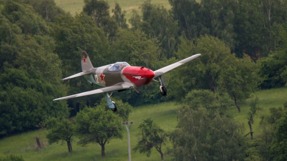 Ladislav Ábel si postavil repliku ruské stíhačky Jak-3