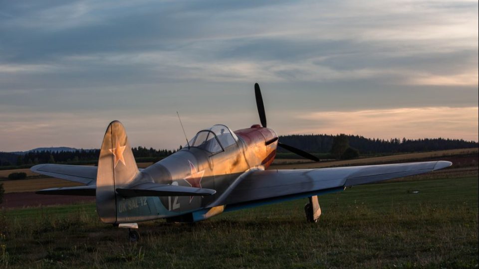 Ladislav Ábel si postavil repliku ruské stíhačky Jak-3