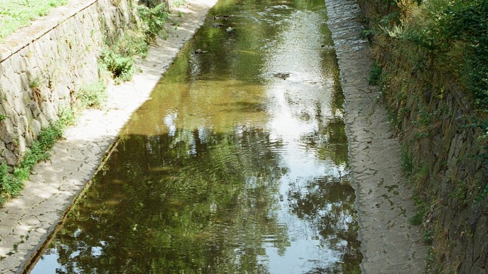 Botič pod Vyšehradem