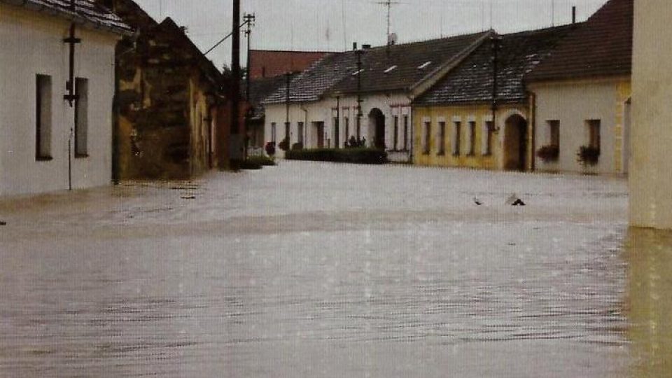 Povodeň v srpnu 2002 v Milenovicích na Písecku