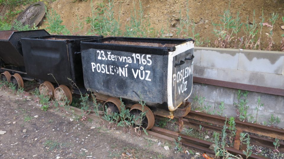 Poslední vůz, který vyjel z dolu