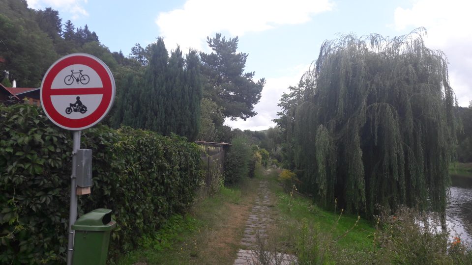 Při povodni v roce 2002 bylo všechno v okolí chaty pod vodou 