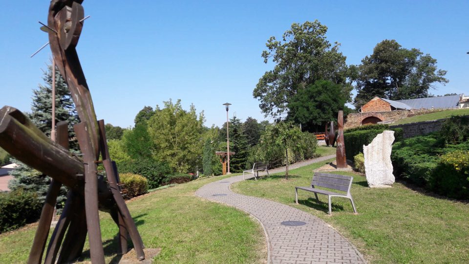 Sochařský park v Plesné