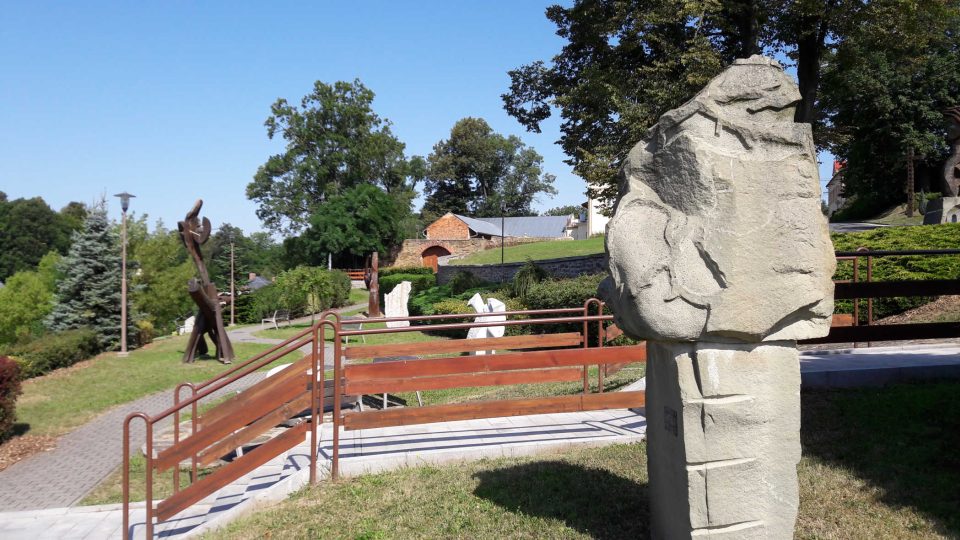 Sochařský park v Plesné