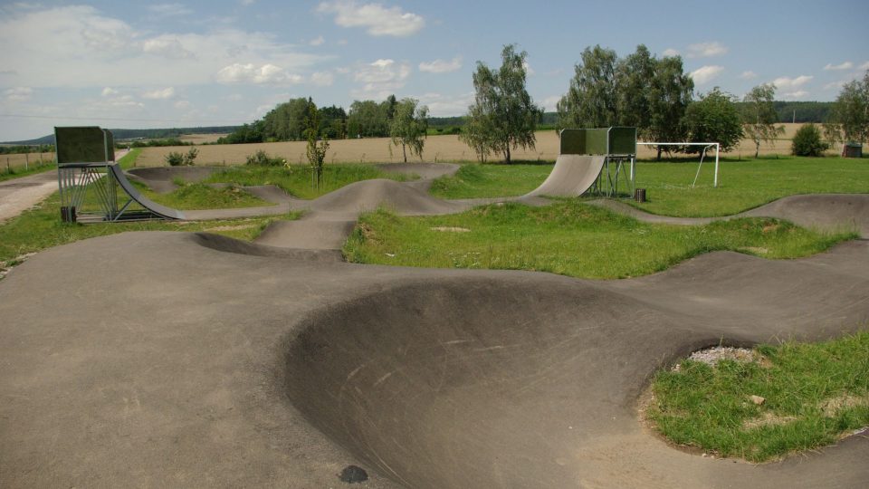 Pump Park v Horní Nové Vsi v Lázních Bělohrad