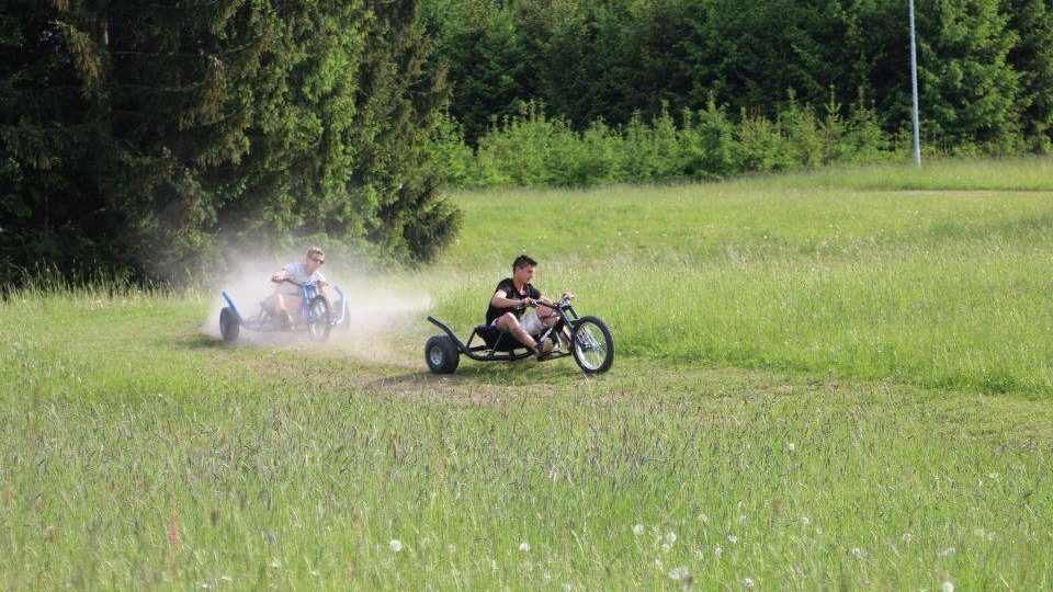 Trochu adrenalinu na svahu