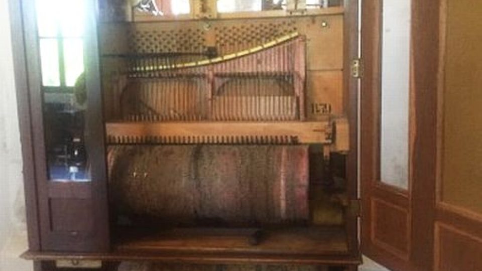 Orchestrion na hradě Pecka