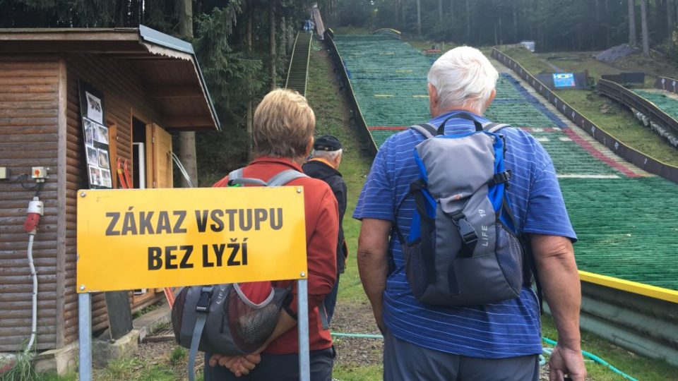 V Machově na Náchodsku po sedmi letech obnovili provoz na skokanském můstku K40