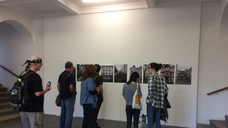 Studenti vystavují v ústeckém Hraničáři fotografie městských vnitrobloků