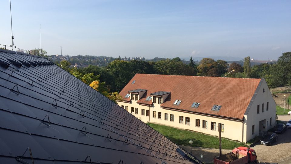 Bývalá sýpka v Třebíči, dnes centrum pro rodiny s dětmi