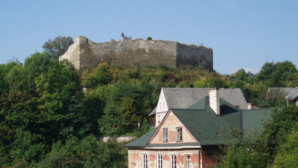 Zřícenina hradu Lanšperk 
