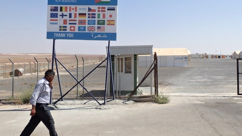 Uprchlický tábor Azrak zastřešuje Organizace spojených národů
