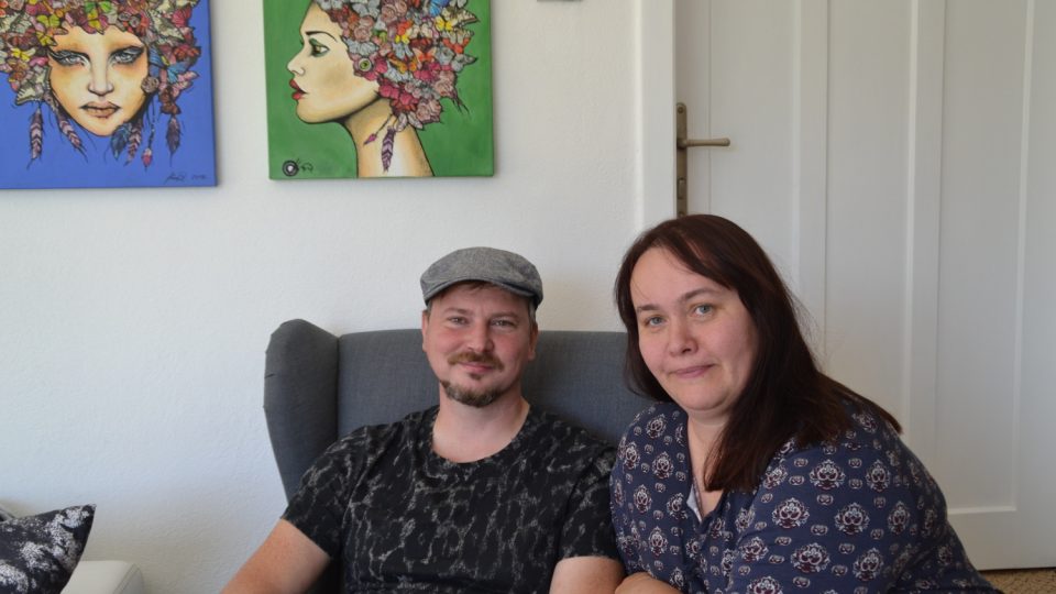 Michal Kopřiva a Marcela Doušková, výtvarníci