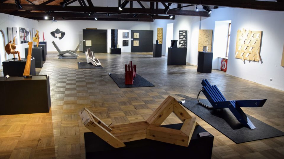 Výstava 'Skulptury, objekty' Jana Zemánka