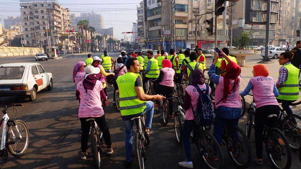 Doprava v Káhiře je pro cyklisty víc než nepříjemná