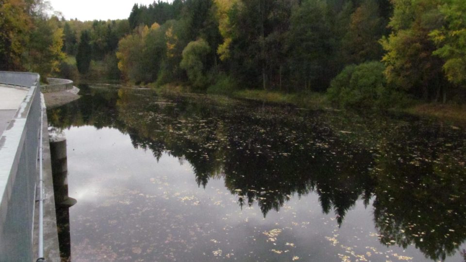 Nádrž Soběnovské přehrady je vedena jako pstruhový revír