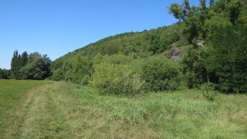 Cesta kolem Litavky a skal je velmi příjemná