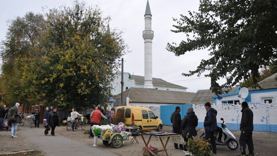 Skromné útočiště poskytuje krymským běžencům také imám zdejší mešity Husajn