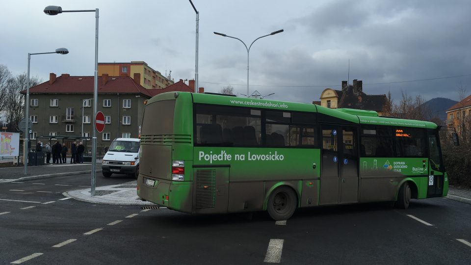 Lovosice mají po půl roce nové autobusové nádraží