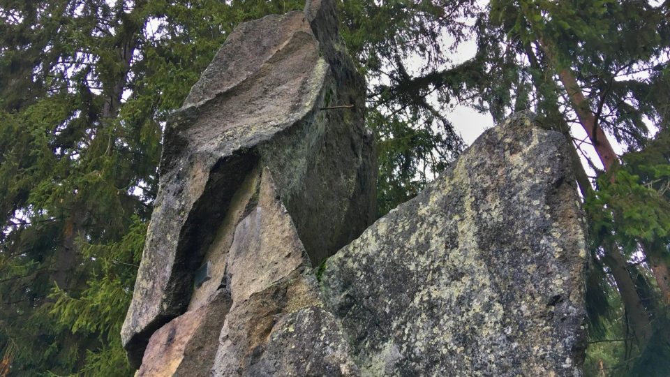 Detail kamenů Čertovky