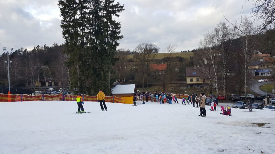 Ski areál Chotouň u Prahy