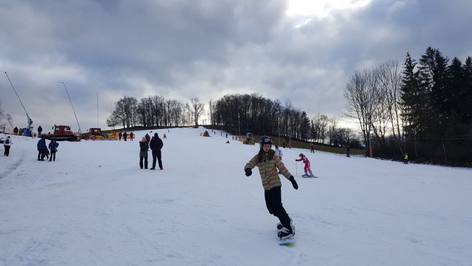 Ski areál Chotouň u Prahy