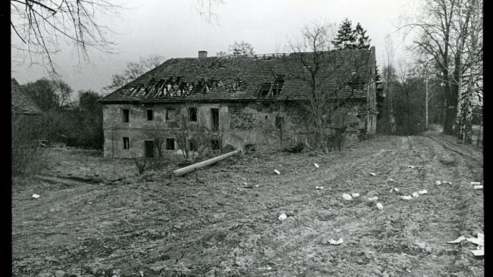 Objekt mlýna v roce 1976