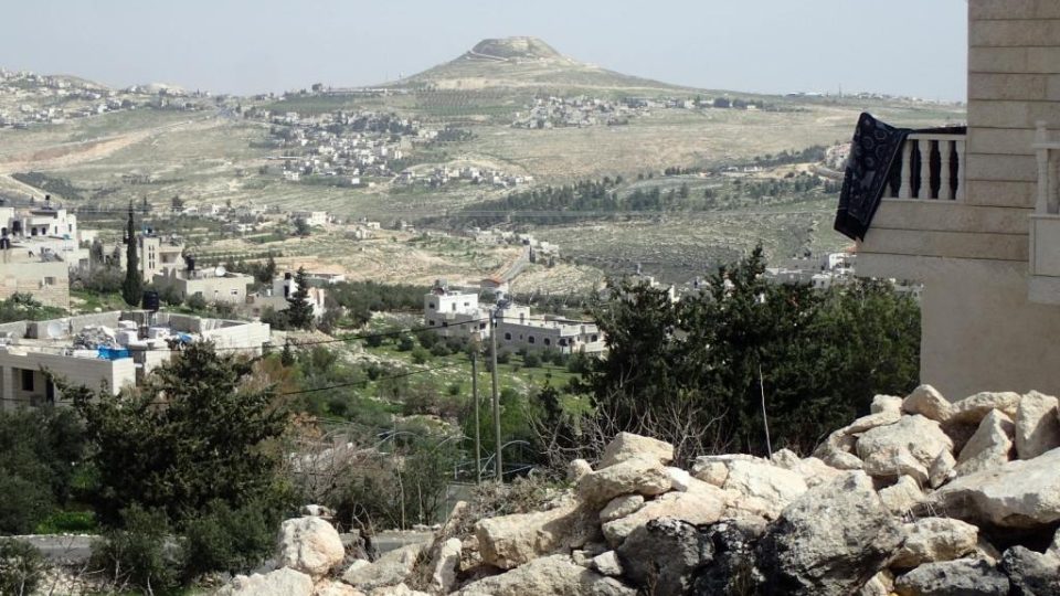 Krajina v okolí Hebronu
