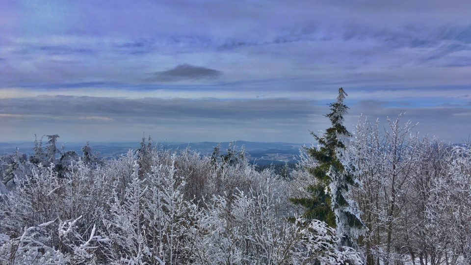 Výhled z Čerchova Výhled z Čerchova