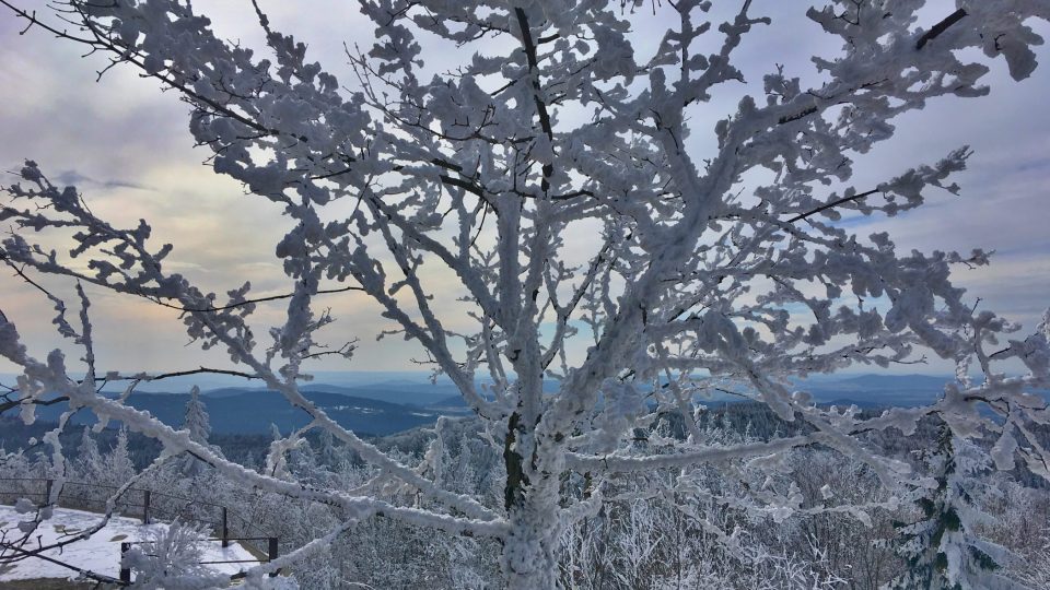 Zima na Čerchově Zima na Čerchově