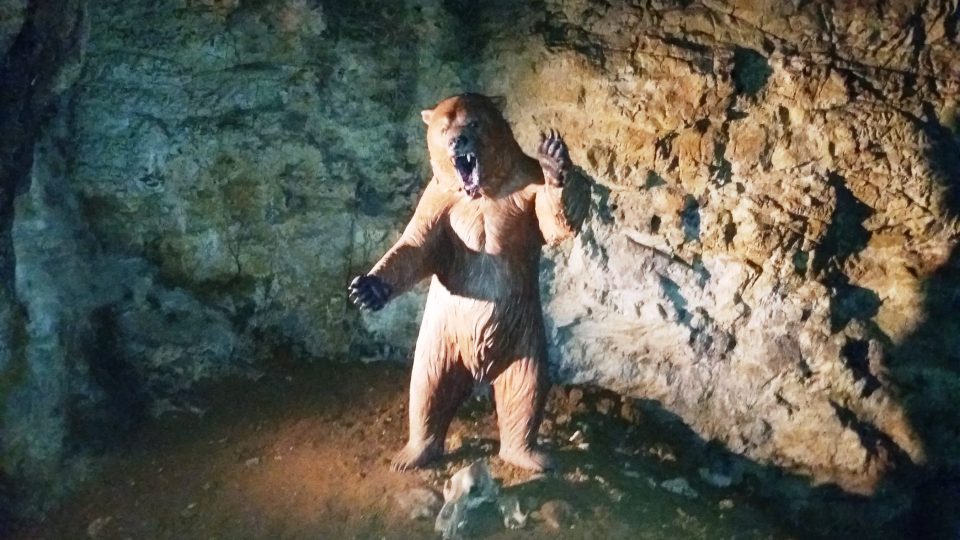 Mezi nejstarší obyvatele jeskyně Výpustek prý patřili medvědi a jiné šelmy