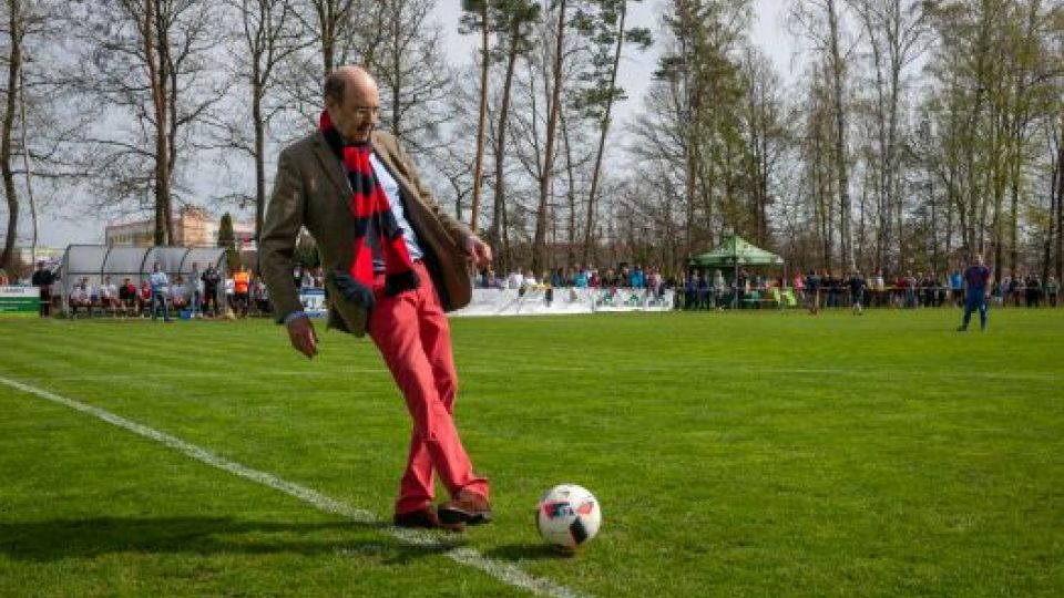 Fritz Thurn Taxis při nedělním slavnostním výkopu