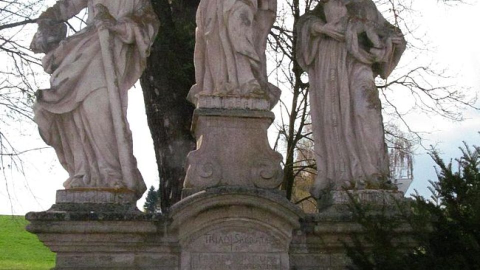 Trojice svatých v Kájově