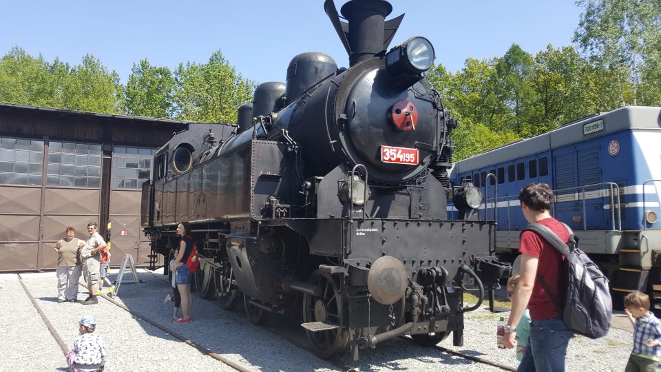 Parní víkend v Železničním muzeu v Lužné u Rakovníka 