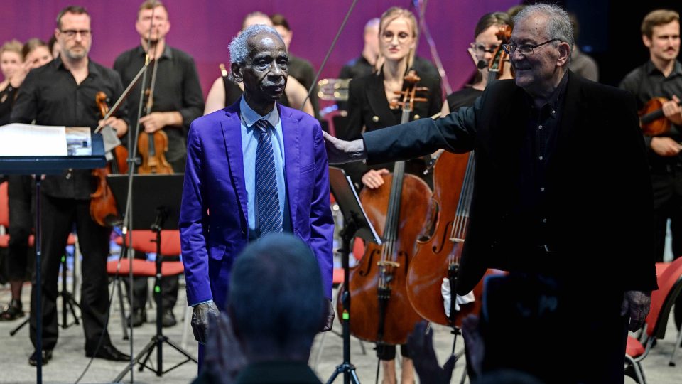 Roscoe Mitchell a Petr Kotík