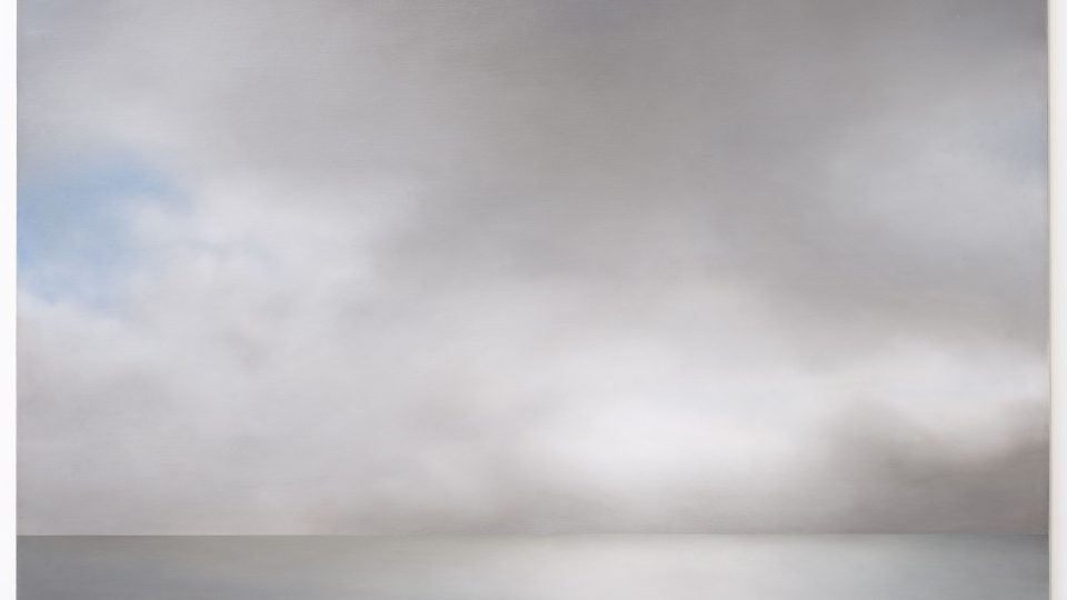 Gerhard Richter. Mořská Krajina (mírně oblačná) / Seascape (Slightly Cloudy). Paris, Fondation Louis Vuitton