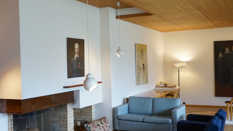 Maison Louis Carré nedaleko Paříže, architekt Alvar Aalto