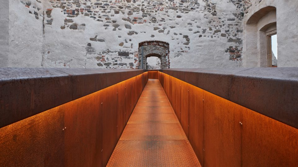 Rekonstrukce paláce hradu Helfštýn od atelieru-r