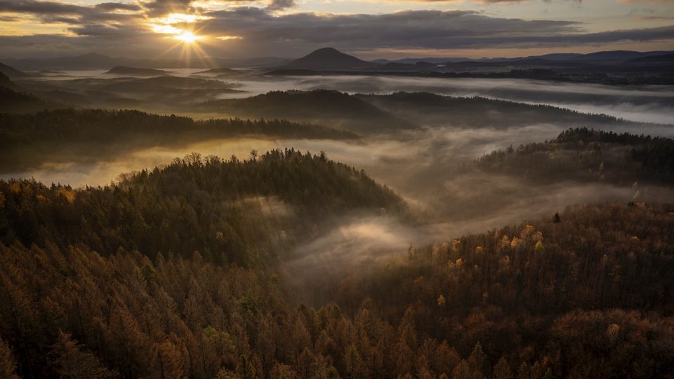 Krajina s Růžovským vrchem