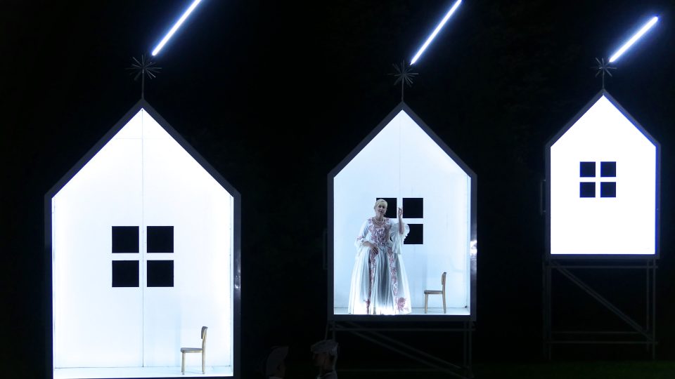 Mesiáš na Otáčivém hledišti v Českém Krumlově