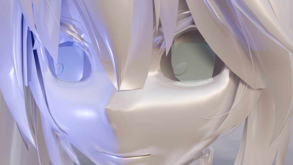 Natália Sýkorová – Valéria Dinková, Their Calls Echoing Through the Flood, 2024–2025, still z videohry