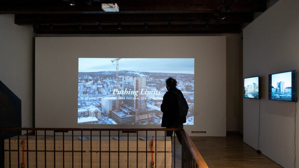 Expozice výstavy White Arkitekter: A Heart of Wood