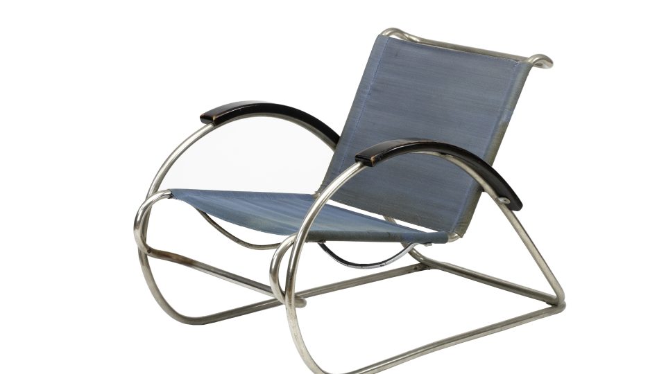 Erich Dieckmann: židle z ohýbaných ocelových trubek