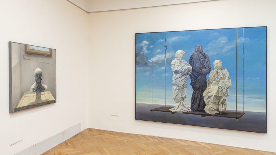 Výstava Angelus, výběr převážně malířského díla Theodora Pištěka