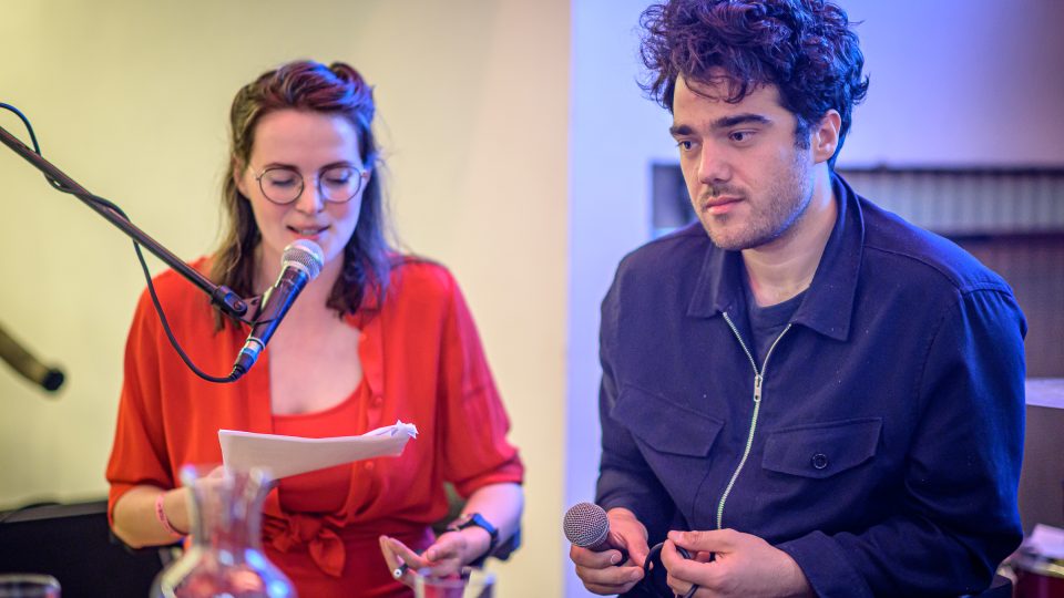 Anna Herza Tydlitátová a Albert Hospodářský | ArtCafé v rámci konference Příběhy změny: audiovize v časech klimatické krize (20. 5. 2025)