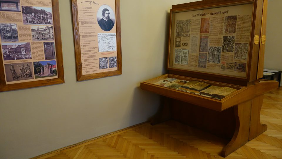 Expozice o Janu Blahoslavovi v přerovském muzeu