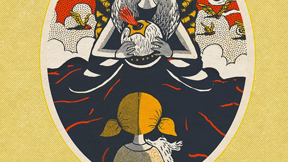 Ilustrace Kateřiny Boudriot Bažantové z knihy Čaroděj ze země Oz